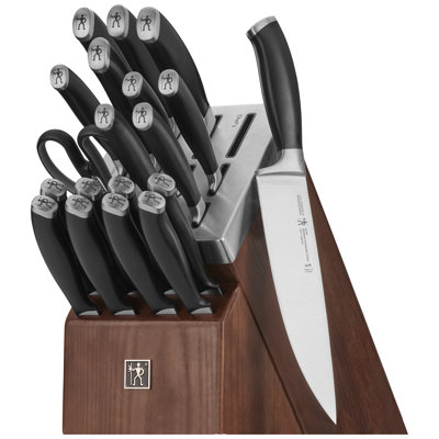 HENCKELS Elan 20-Piece Self-Sharpening Knife Block Set