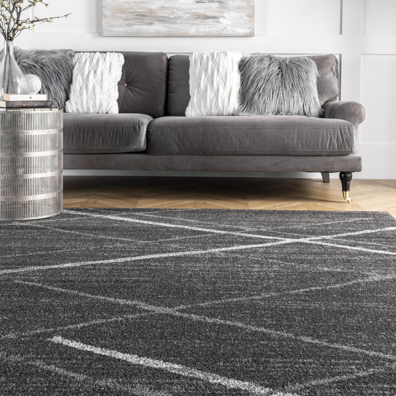 Geometric Area Rug, Rectangle 122 x 183cm