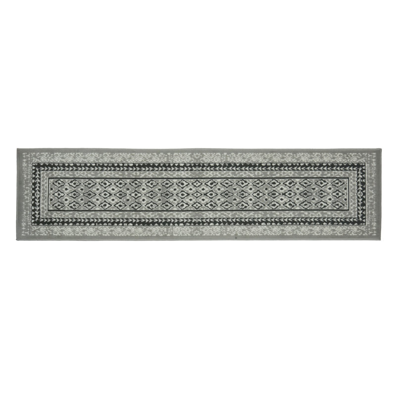 Geometric Indoor Rug, Runner 2' x 8'
