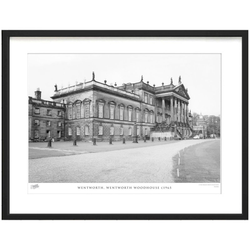 Wentworth, Wentworth Woodhouse C1965 by Francis Frith - Single Picture Frame Print, 28cm H x 36cm W x 2.3cm D
