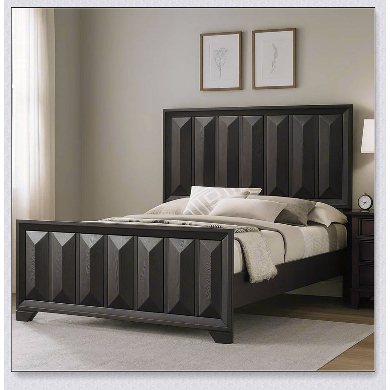 1Pc Eastern Bed Panel Headboard Modern Style Bedroom Furniture, Queen