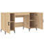 Diawara Metal Base Writing Desk-222820516