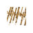 Modern 42-Light Bamboo Chandelier-29552750