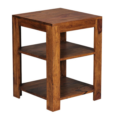 Solid Wood End Table