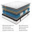 Matelas hybride en mousse à mémoire de forme 12 po Alwyn Home-1014696629-1023281918