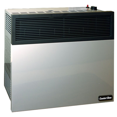 Comfort Glow 25000 BTU Propane Wall Mounted Space Heater with Adjustable Thermostat