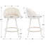 Tabouret de comptoir 25,5 "Damisi-86852264