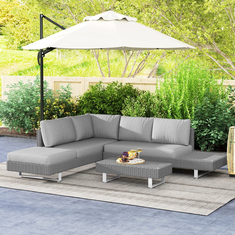 Rattan Sofa Set