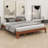 Bamboo Wood Platform Bed Frame-1782482078
