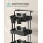 115cm H x 42.5cm W Cart with Wheels