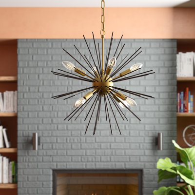 Sumler 8 - Light Dimmable Sputnik Sphere Chandelier