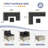 7 Pieces Rattan Patio Conversation Sets With Cushions-1993014274
