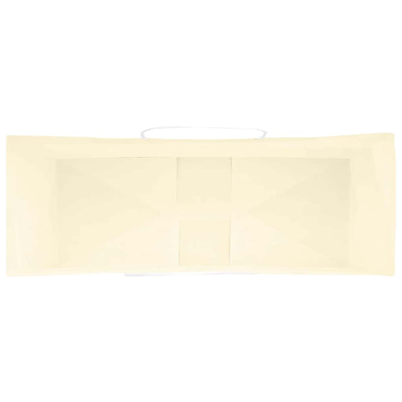 Cailie Gift Wrap Storage, Yellow, 48cm H x 45cm W x 17cm D