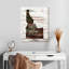 «Idaho Home Map» sur impression sur toile-1902637031