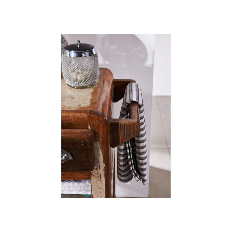 Freezy Solid Wood Kitchen Cart