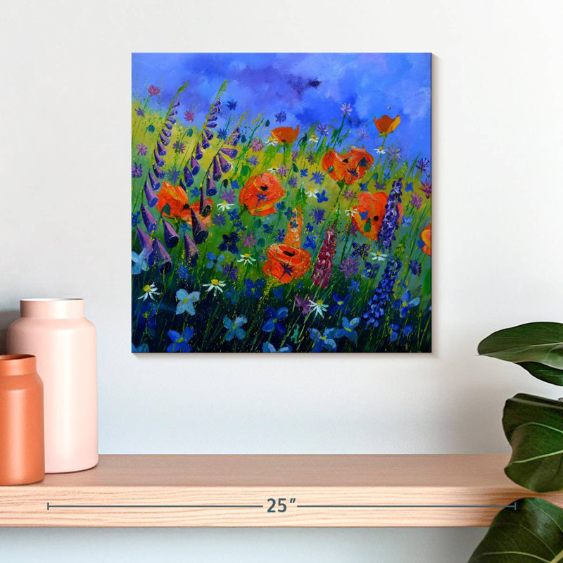 Harnek Garden Flowers, 16" H x 16" W