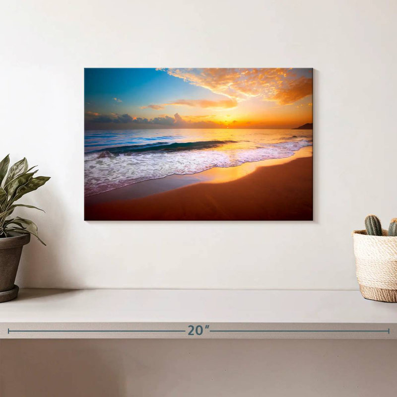Gillard Coastal Sunset, H 8 po x l 12 po
