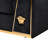 3-Piece Velvet Sofa Set With Gold Metal Legs & Pillows For Living Room-1881115429