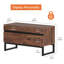 Crédence de rangement l 35,5 po Aadam-1632457323