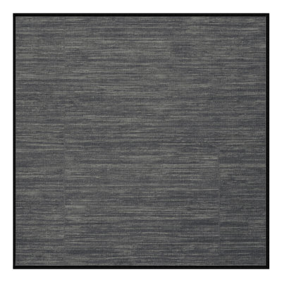 Machine Washable Solid Gray Area Rug
