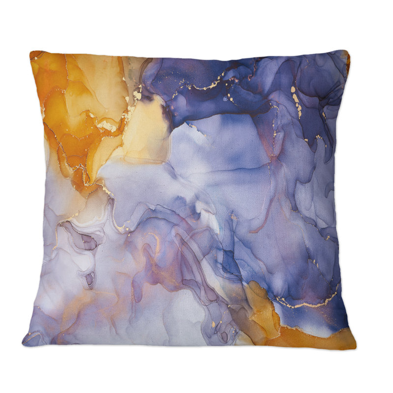 Coussin Blue Luxury, 16 po x 16 po
