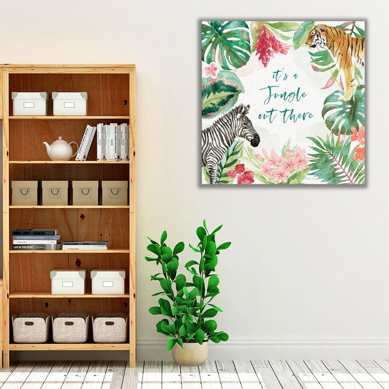 «From the Jungle II», reproduction d'art sur toile, H 30 po x l 30 po