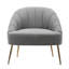 Hrayr Velvet Barrel Chair-1486015763