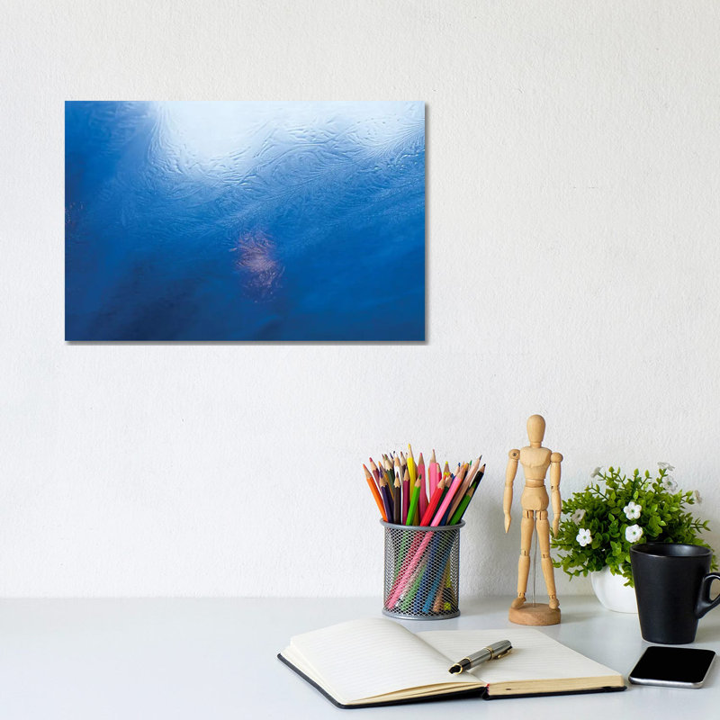 Winter Ice by Beli - Wrapped Canvas Print, 20.32 cm H x 30.48 cm W