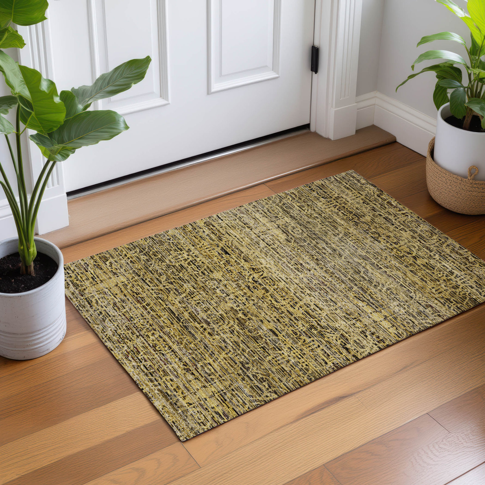Rug, Gold, 2'6" x 3'10"