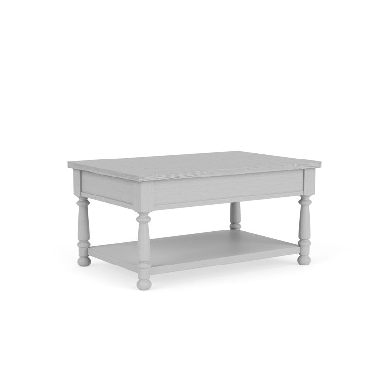 Table basse à plateau relevable