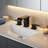 Widespread Bathroom Faucet 3 Hole, 2-Handle Bathroom Sink Faucet With Drain Assembly-120542041
