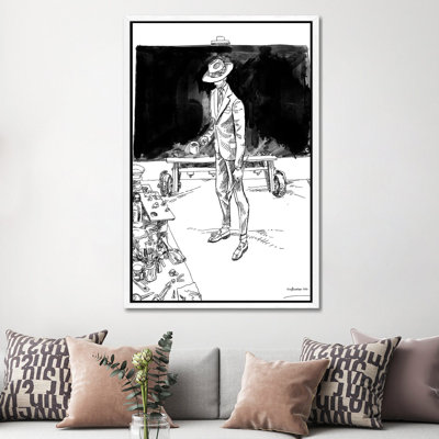 My Shadow Phase by Sunflowerman - Gallery-Wrapped Canvas Giclée on Canvas