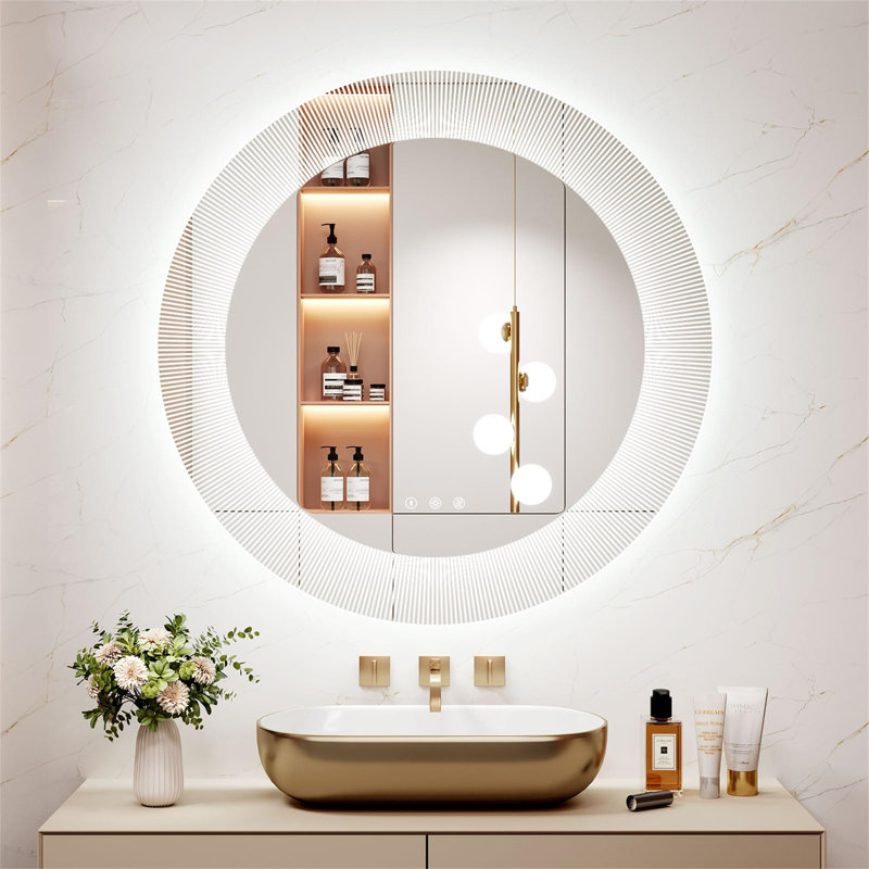 Deerdre Round Mirror
