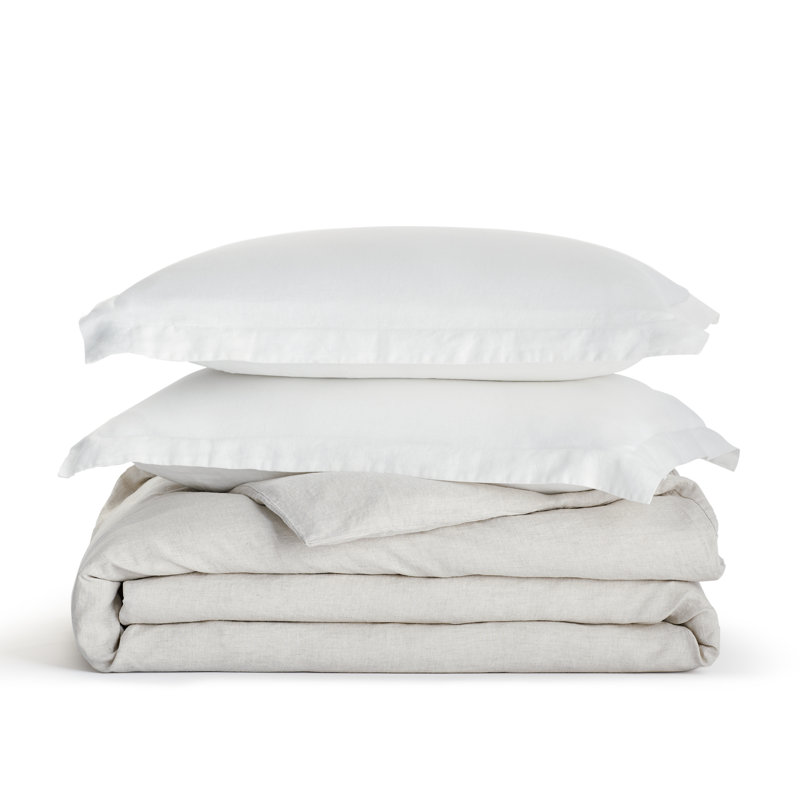Driscoll Avia Single Duvet Cover, King Duvet Cover, Gray