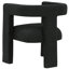Chaise d'appoint rembourrée Slater Boucle-1449335474