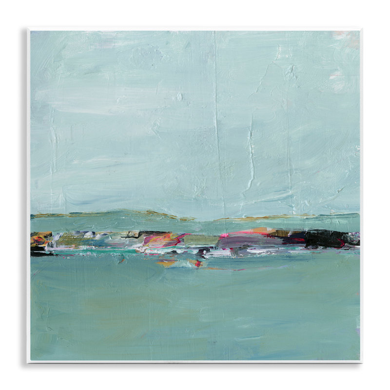 «Distant Ocean View», art mural sur bois par Ethan Harper