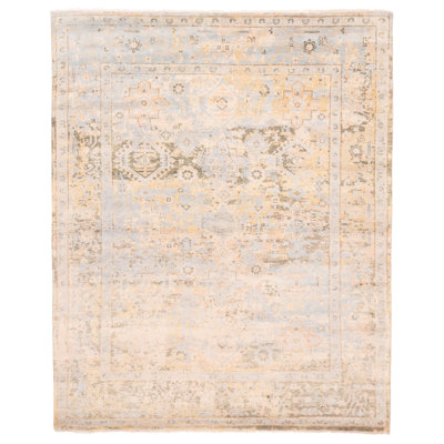 Jules Serapi Blue Rug 8'0" x 9'11"