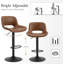 Soza Adjustable Height Swivel Bar Stool-532333817