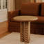 Treccia Solid Wood End Table
