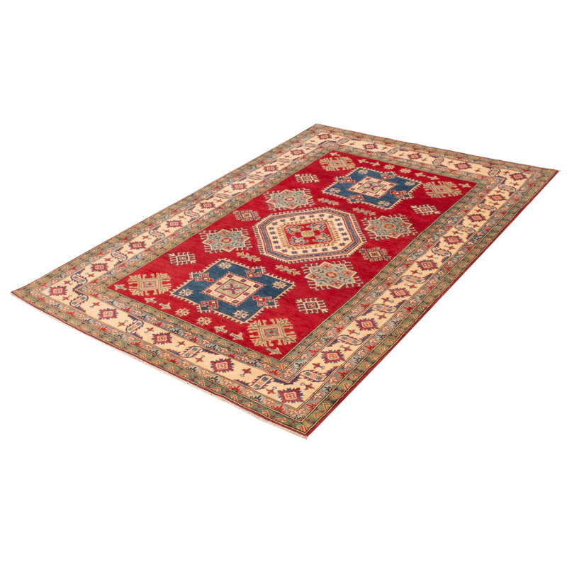 Tapis rouge Finest Ghazni 6 pi 6 po x 9 pi 10 po