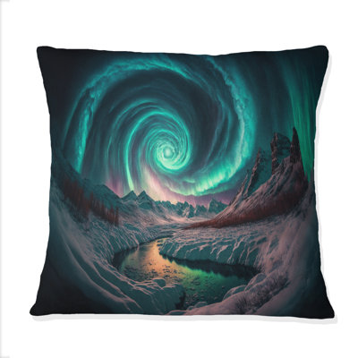 Coussin Aurora Borealis