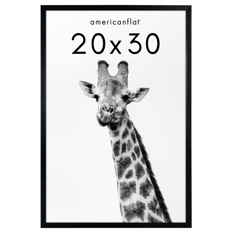 Cadre photo Americanflat, Noir, 20 po x 30 po