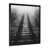 Cadre pour photo simple noir, bois massif