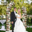 100cm W x 40cm D Metal Arbour in Gold