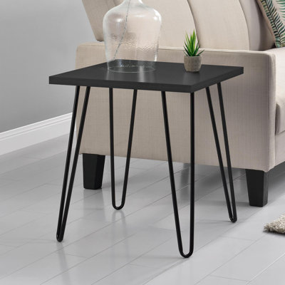 Ewalt Side Table with metal legs