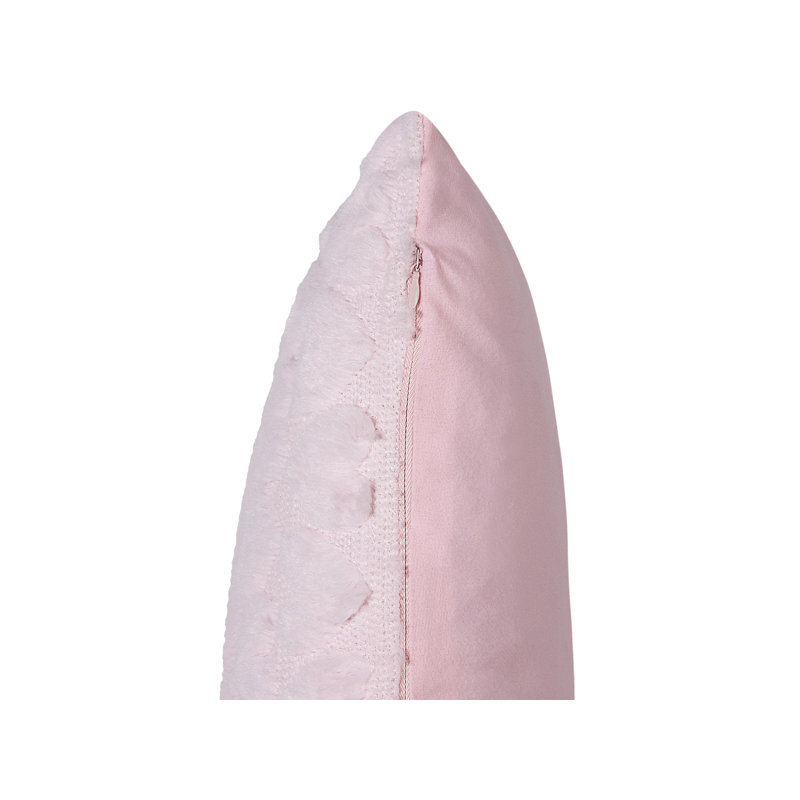 Aceta Geometric Pink Square Cushion