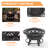 Safila Hexagon Steel Fire Pit Table with Lid-197093458