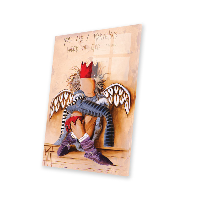 You Are Marvelous On Plastique / Acrylique par Ruth's Angels