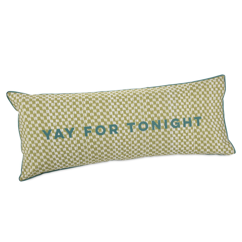 Yay For Tonight Bolster Cushion