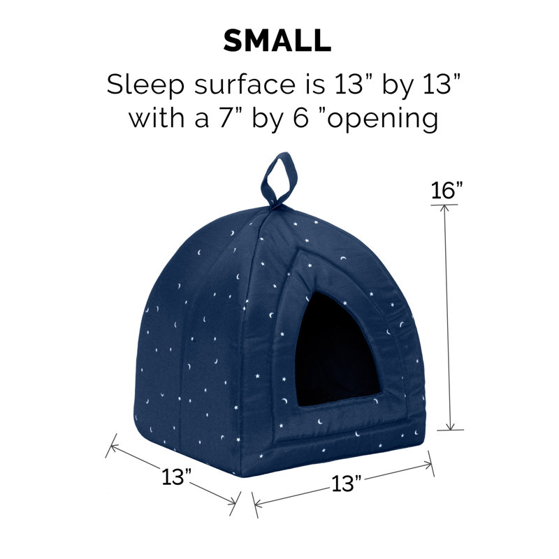 FurHaven Decorator Tent Pet Bed, Night Sky
